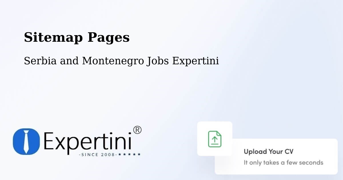 Sitemap Pages - Wakefield - Serbia and Montenegro Jobs Expertini